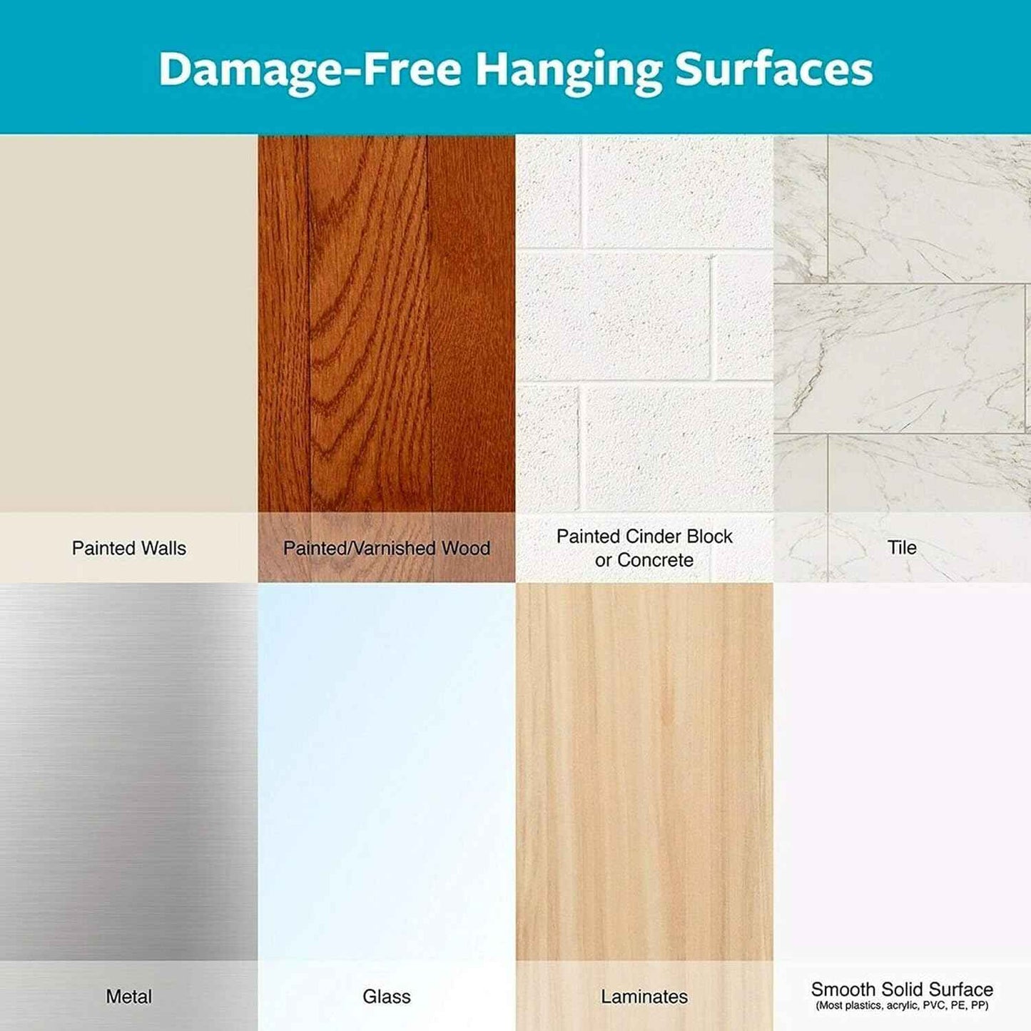 Command Large Double Bathroom Wall Hook, Damage-Free Hanging with Adhesive Strip, Great for Hanging Bath Towels, Wall Hook and 1 Water-Resistant Strip, Holds up to 4 lb