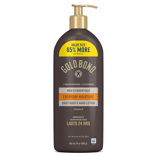 Gold_Bond_Men's_Essentials_Everyday_Moisture_Daily_Body_&_Hand_Lotion_With_Vitamin_C,_Hydrating_Lotion_Formulated_for_Men's_Dry_Skin,_Value_Size,_24_oz.