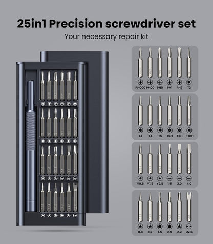 AXTH_25-in-1_Small_Precision_Screwdriver_Set,_Professional_Magnetic_Mini_Repair_Tool_Kit_for_Phone,_Computer,_Watch,_Laptop,_Macbook,_Ring_Doorbell,_Eyeglass,_Electronic,_[Bearing_Steel]_Screw_Driver