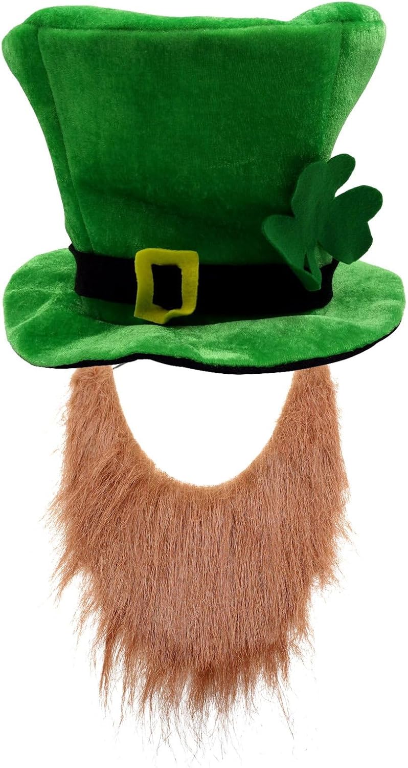 CreepyParty_St._Patrick's_Day_Party_Costume_Suit_Hat,_Bow,_Bow_Tie,_Beard,_Scarf_(Hat,_Beard,_Tie,_Bow_tie)