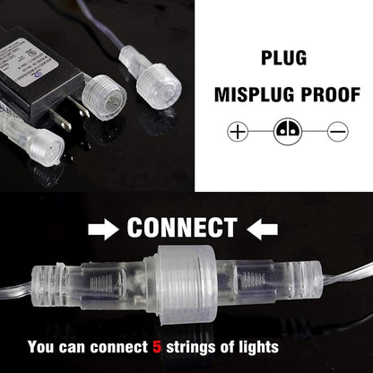 TW_SHINE_Christmas_Meteor_Shower_Lights_Outdoor,_864_LED_12"_24_Tubes_Waterproof_Christmas_Lights_Outdoor_Plug_in,_Snow_Falling_Rain_Icicle_Xmas_Light_Decorations,_Blue