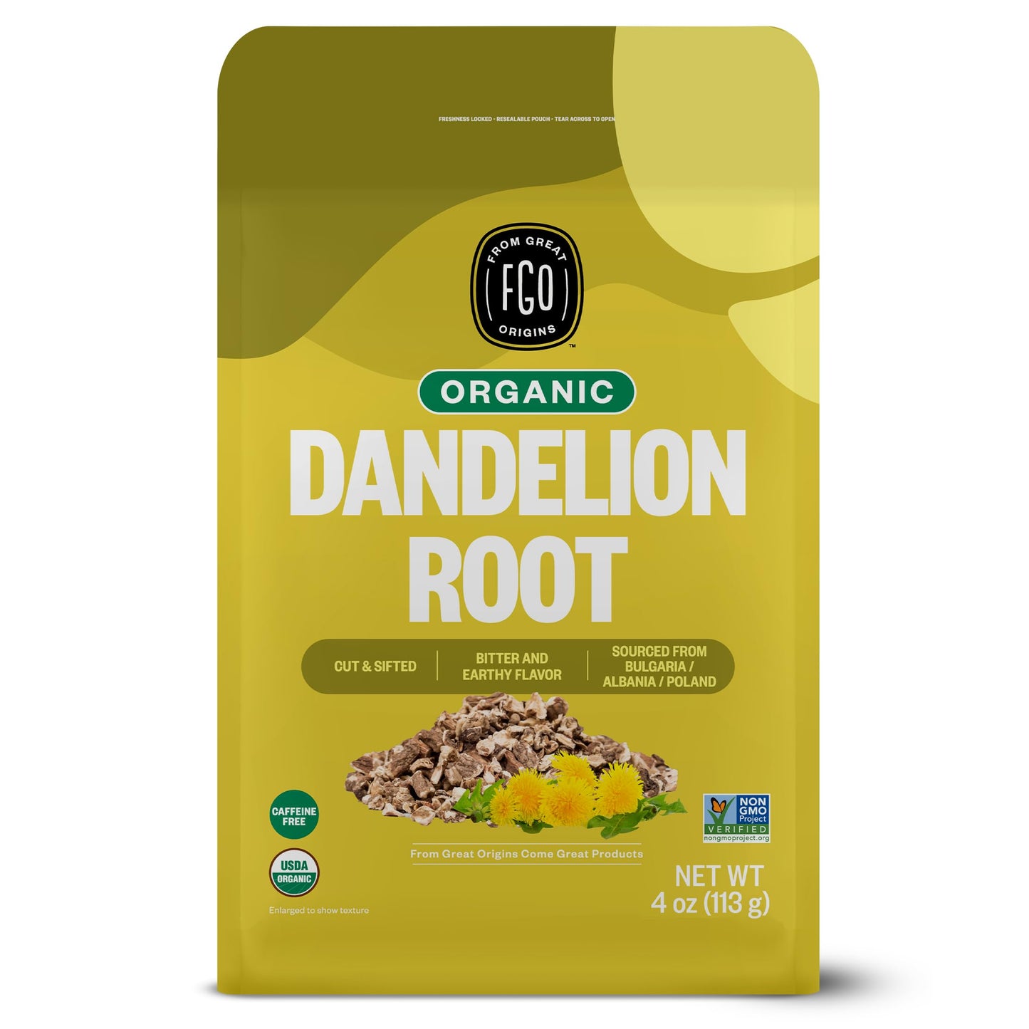 Dandelion Root - 4 Ounce (Pack of 1)