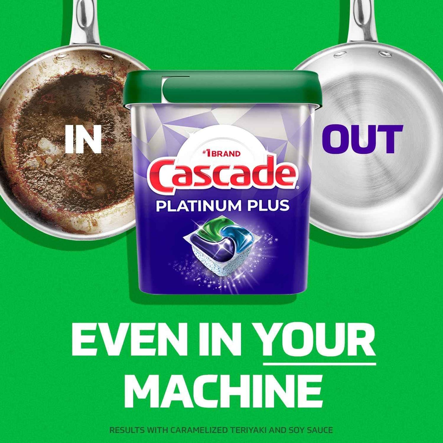 Cascade Platinum Plus Dishwasher Pod, Dish Detergent ActionPacs, Dishwasher Detergent