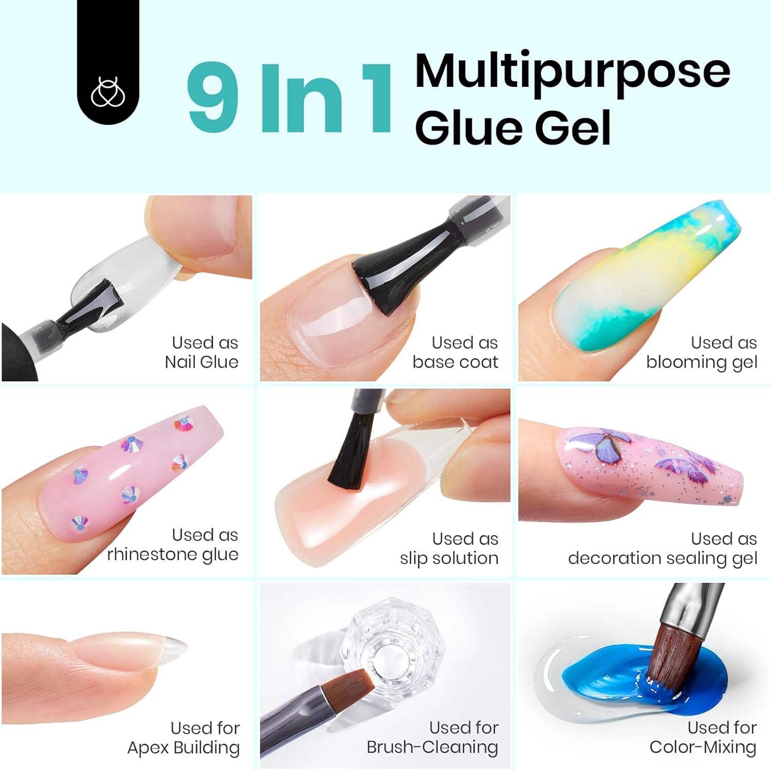 Beetles_9_in_1_Nail_Glue_Gel_for_Nail_Tips_and_Clear_Acrylic_Nails_Long_Lasting,_Curing_Needed_UV_Extension_Glue_for_False_Nail_Tips_and_Press_on_Nails,_Spring_Nail_Art