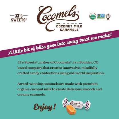 Cocomels_Coconut_Milk_Caramels,_Original_Flavor,_Organic,_Dairy_Free,_Vegan,_Gluten_Free,_Non-GMO,_No_High_Fructose_Corn_Syrup,_Kosher,_Plant_Based,_Individually_Wrapped_Candy,_(1_Pack)