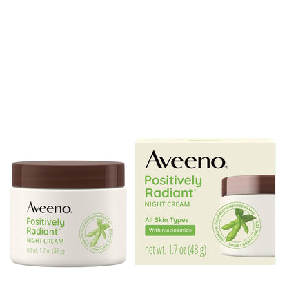 Aveeno_Positively_Radiant_Face_&_Neck_Night_Cream_with_Tone_Correcting_Soy_&_Niacinamide,_Night_Cream_Targets_Dull_Skin_&_Evens_Skin_Tone_&_Texture,_Hypoallergenic,_1.7_oz