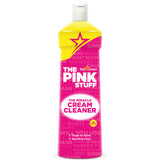 Stardrops The Pink Stuff Miracle Cream Cleaner for Stainless Steel & Multi-Purpose Surfaces – Removes Grease, Grime, Limescale & Soap Scum – Tough on Stains, Gentle on Surfaces – 500ml