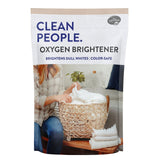 The Clean People Oxygen Brightener Stain Remover | Bleach Alternative, Simple Ingredients, Brightens Dull Whites AND Colors