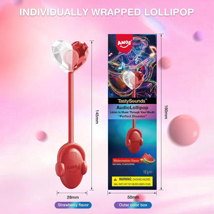Amos_Music_Lollipop_Candy,_Audio_Singing_Lollipop,_Unique_Gift_for_Friends,_Individually_Wrapped_Natural_Watermelon_Flavor_(1_Pack)