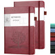 2 Pack-Ruled - Wine Red