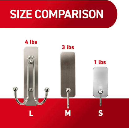 Command_Large_Double_Bathroom_Wall_Hook,_Damage-Free_Hanging_with_Adhesive_Strip,_Great_for_Hanging_Bath_Towels,_1_Satin_Nickel_Wall_Hook_and_1_Water-Resistant_Strip,_Holds_up_to_4_lb