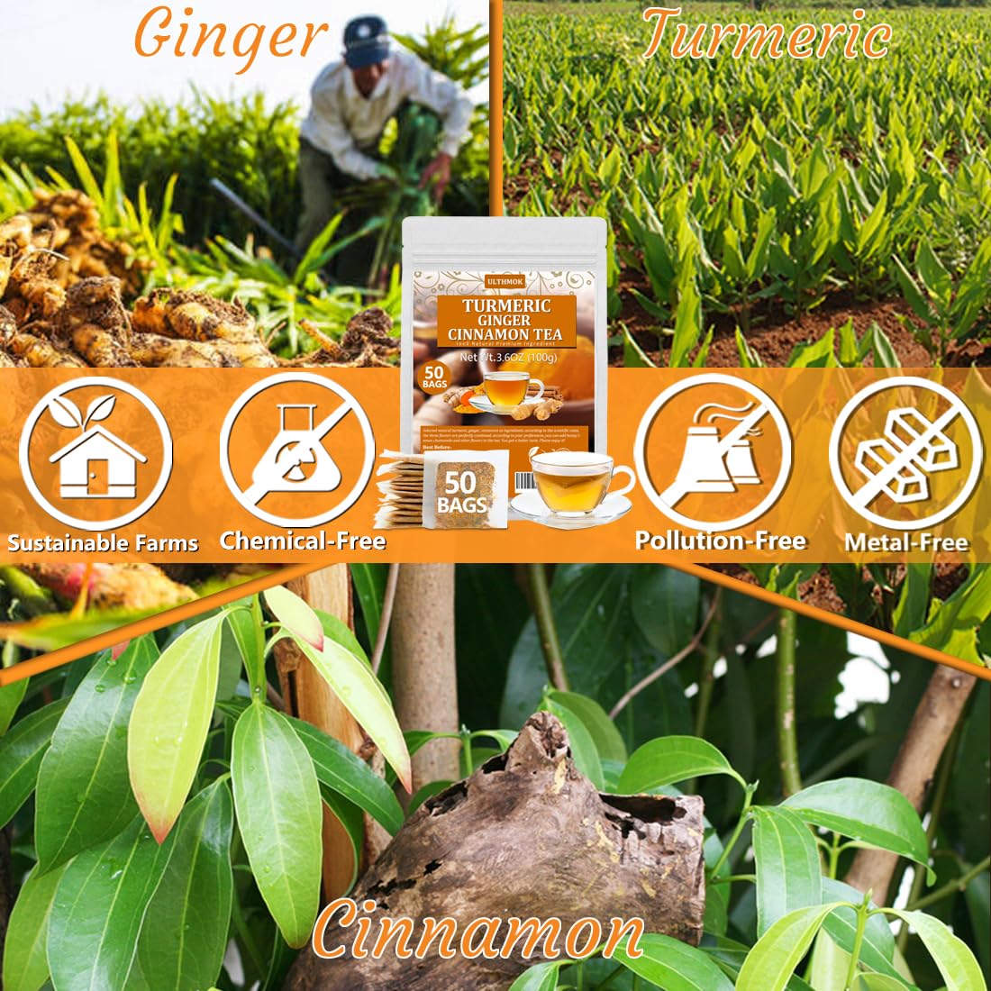 50_Premium_Turmeric,_Ginger,_Cinnamon_Blend_Tea_Bags,_100%_Natural_&_No_Additives_&_Caffeine_Free.