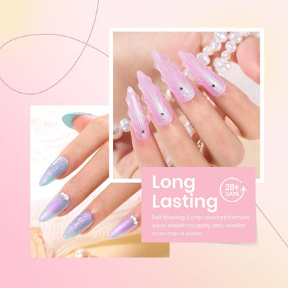 Beetles_Pearl_Gel_Nail_Polish,_6_Colors_Shimmer_Pearl_White_Pink_Purple_Mermaid_Nail_Drawing_Spring_Gel_Polish_Soak_Off_Uv_Gel_Polish_Swirl_Shell_Thread_Effect_DIY_Manicure_Nail_Art_Gift_for_Women