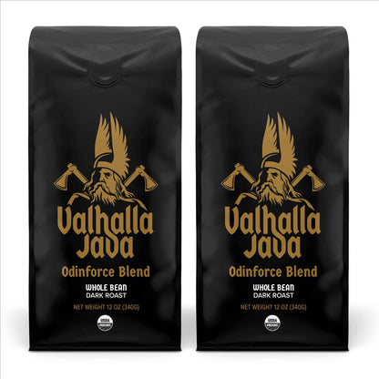 Death Wish Coffee, Organic and Fair Trade Whole Bean Coffee