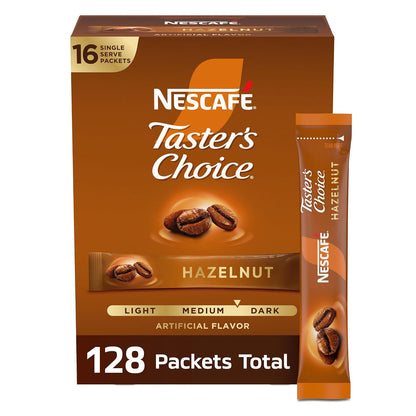 Nescafe_Taster's_Choice_Instant_Coffee_Beverage,_Hazelnut,_16_count_(Pack_of_8)