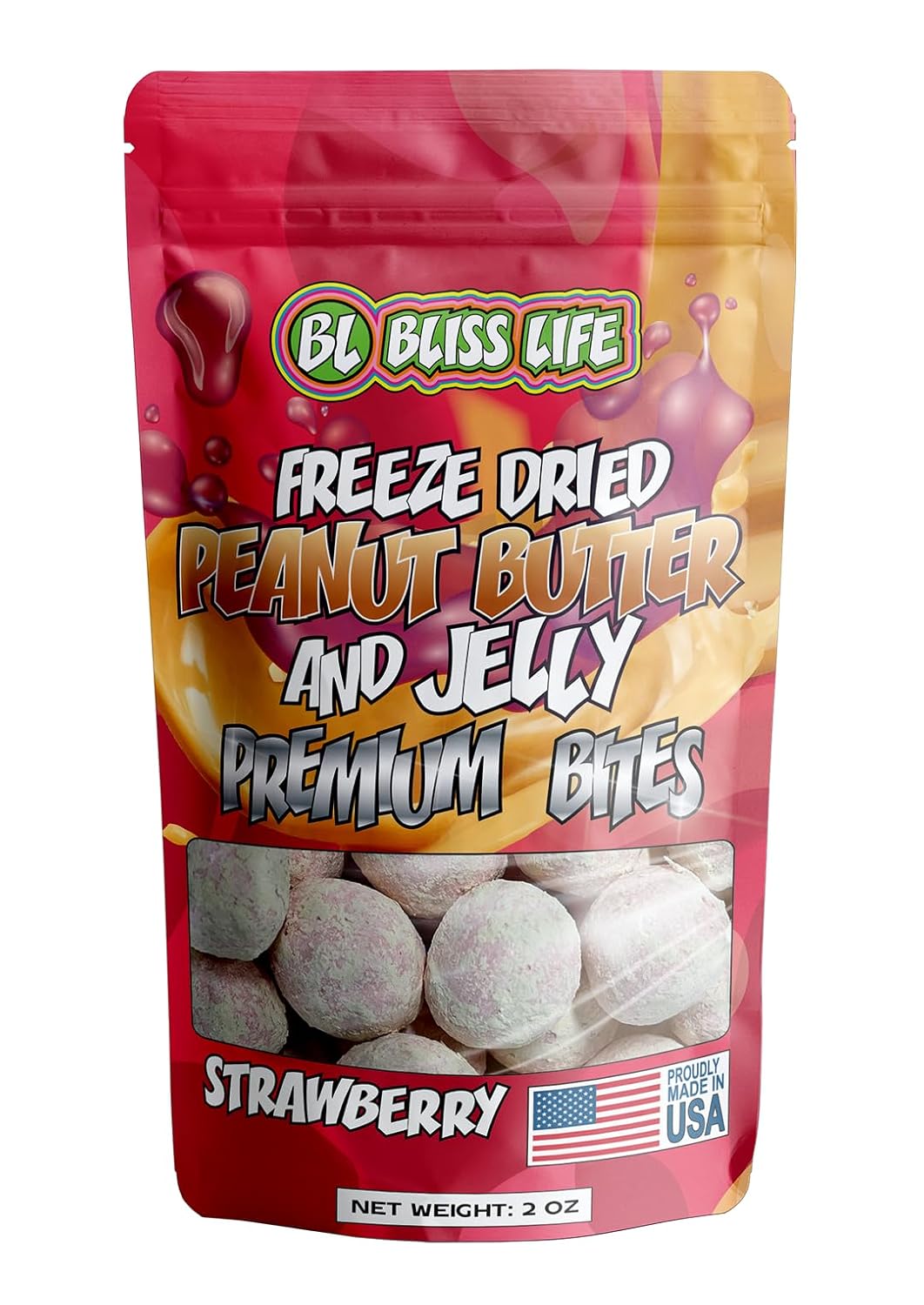 Freeze_Dried_PB&J_Strawberry_Candy_Exotic_new_TikTok_Trend_Unique_Novelty_Snack_that_Melts_in_your_Mouth_2oz