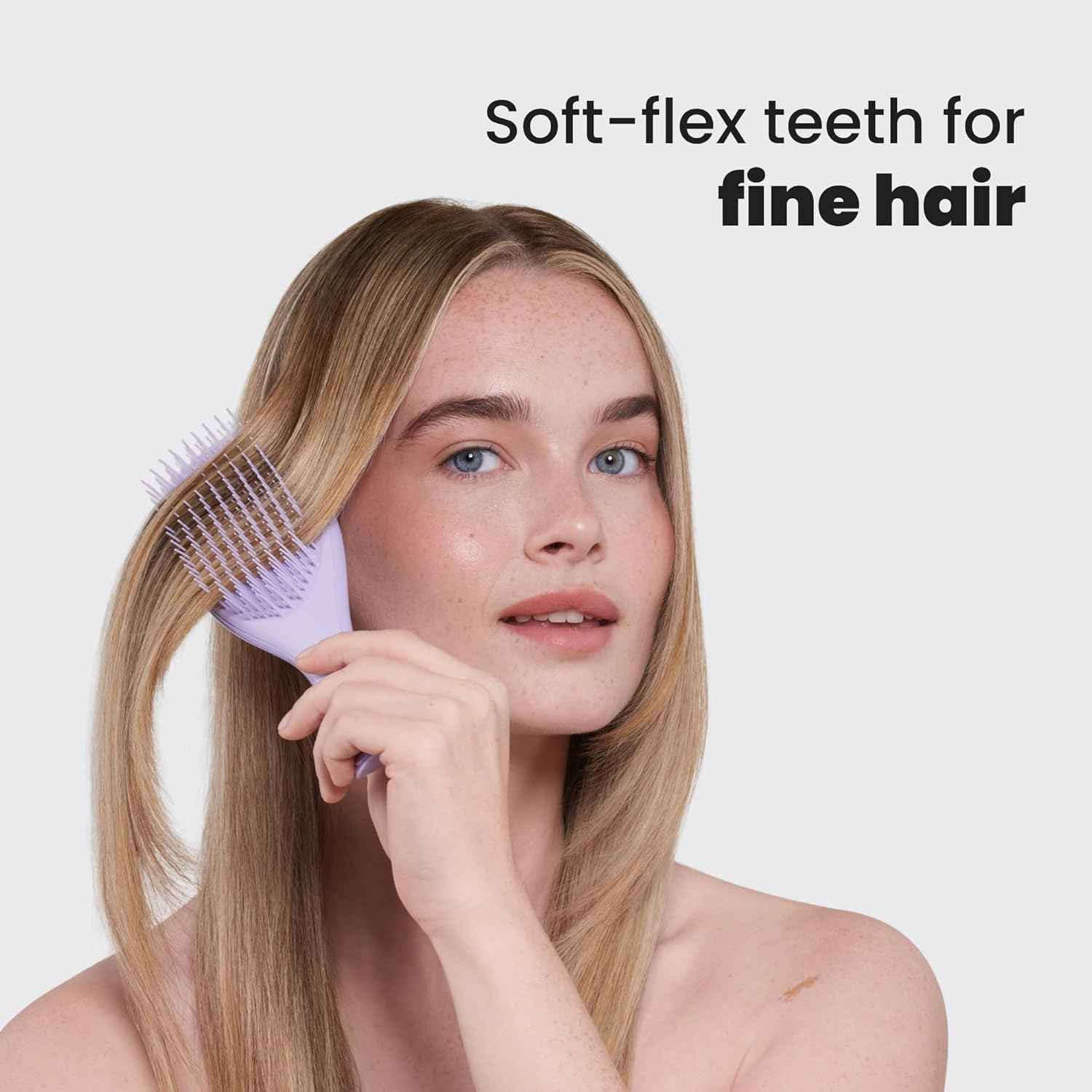 Tangle Teezer Fine Ultimate Detangler Brush, Dry & Wet Hair Brush to Detangle & Reduce Breakage for Fine Hair Types