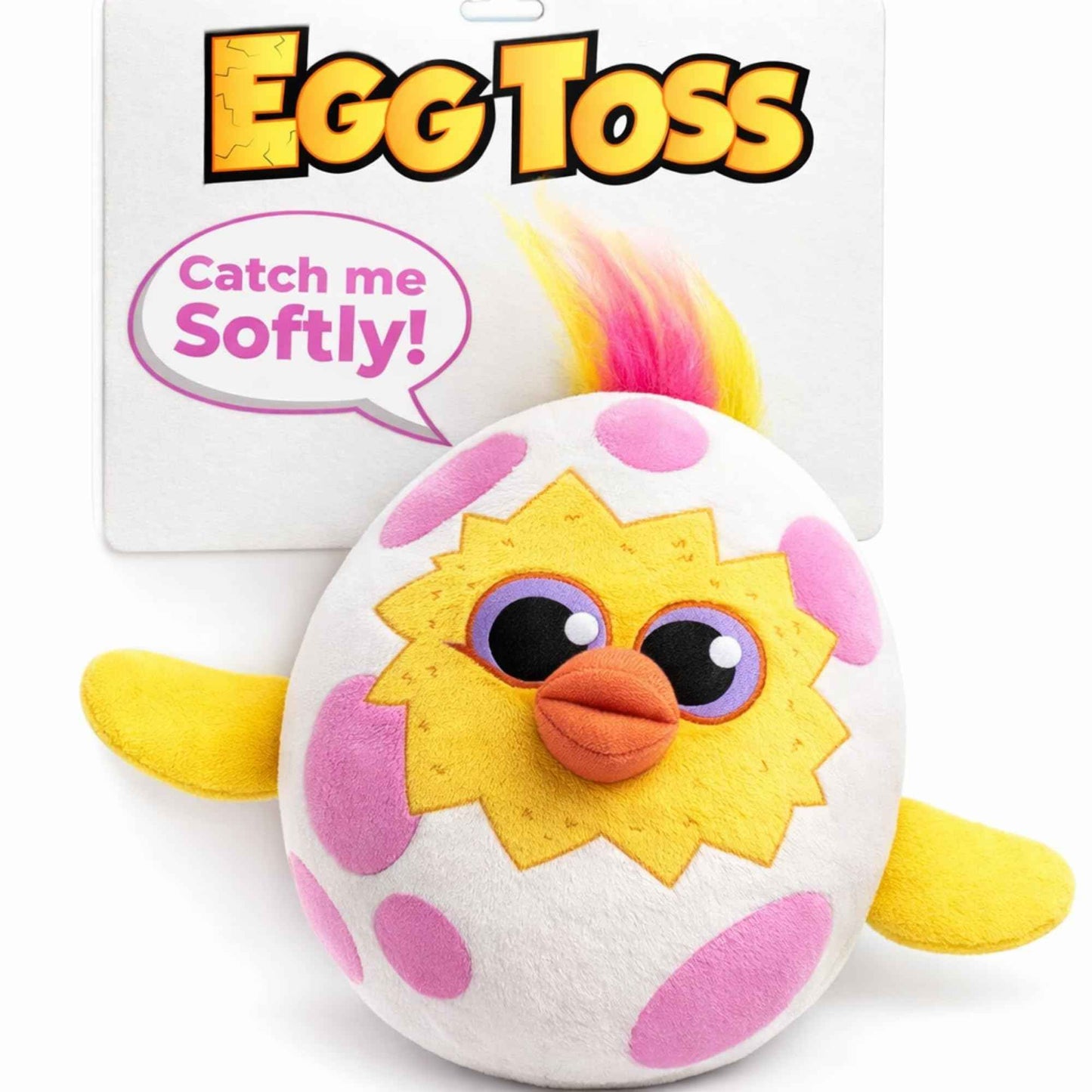 Move2Play, Easter Egg Toss Kids Game | Easter Basket Stuffer & Gift for Kids Ages 3-8+ | Hilarious Indoor/Outdoor Game | Fun Easter Toy for Toddlers, Boys & Girls