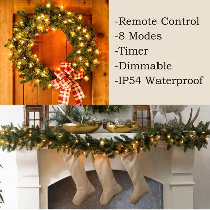 Solhice_2_Pack_20ft_Battery_Operated_Christmas_Lights_with_Remote,_50_LEDs_Mini_Twinkle_String_Lights,_Warm_White_Garland_Xmas_Tree_Fairy_Lights