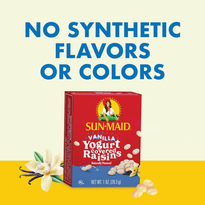 Sun-Maid_Vanilla_Yogurt_Coated_Raisins_-_(6_Pack)_1_oz_Snack-Size_Box_-_Yogurt_Covered_Dried_Fruit_for_Lunches_and_Back_To_School_Snacks