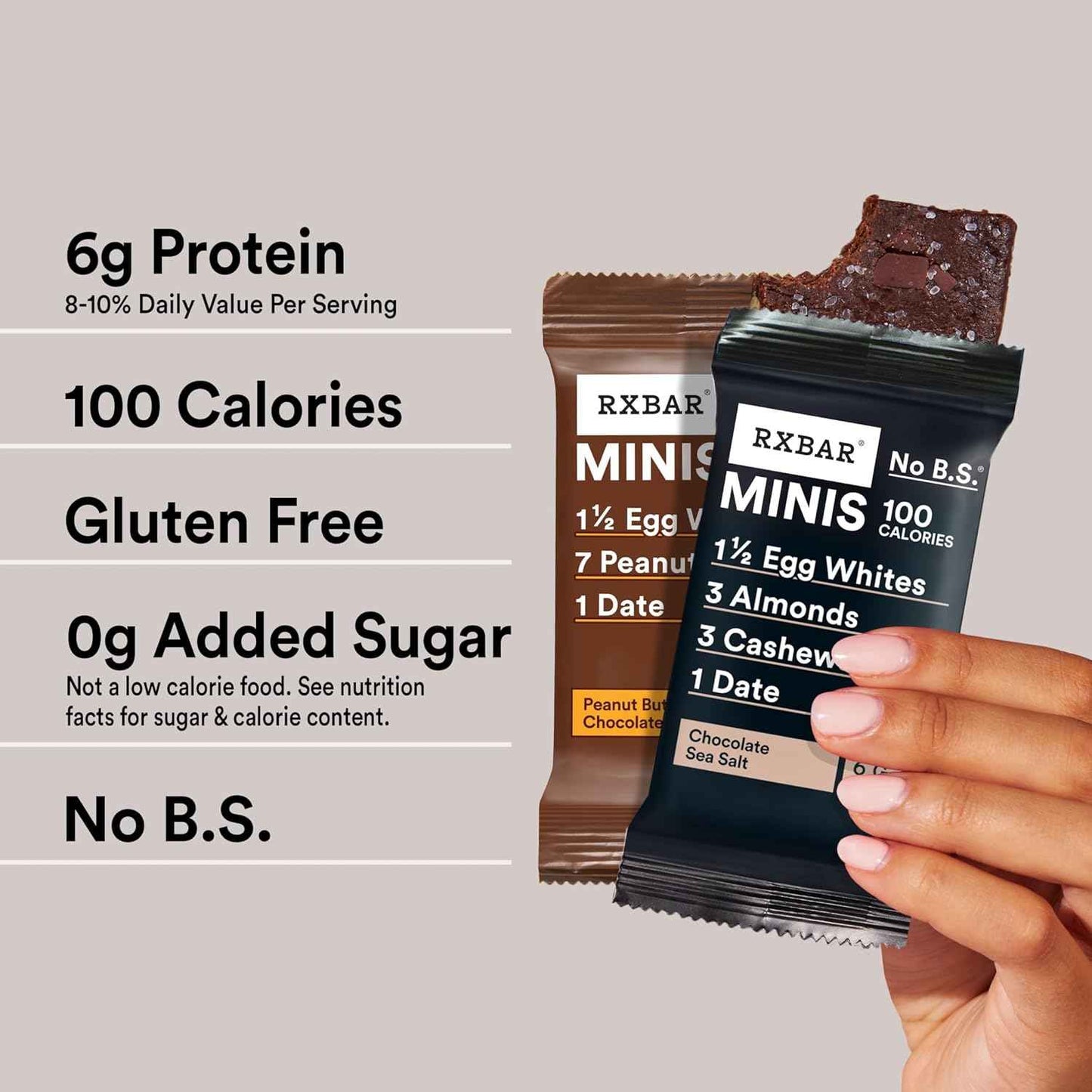 RXBAR Minis Protein Bars, Snack Bars, Variety Pack