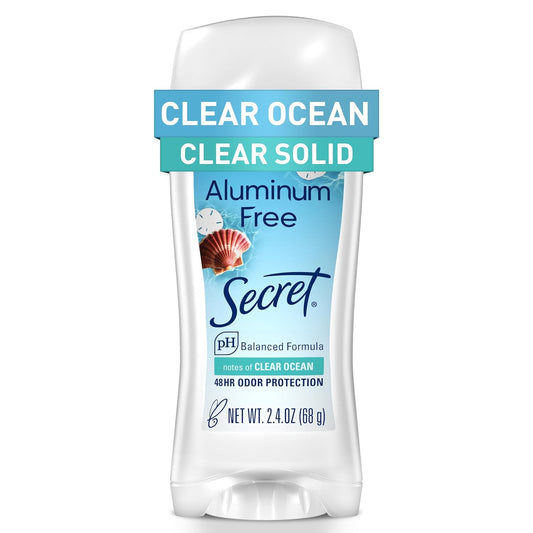 Secret_Aluminum_Free_Deodorant_for_Women,_48hr_Odor_Protection,_Free_of_Parabens_Dyes_Talc_&_Baking_Soda,_PH_Balancing_Minerals,_Clear_Solid,_Clear_Ocean_Scent,_2.4_oz