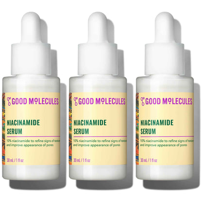 Good Molecules Niacinamide Serum – 10% Niacinamide to Target Blemishes, Nourishment, and Skin Tone – Ultra Hydrating & Brightening Skin Care for Face