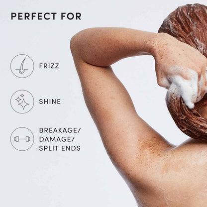 OUAI Medium Hair Shampoo - Hydrating Shampoo for Color Treated Hair & Dry Scalp - Nourishes, Strengthens, Reduces Breakage & Adds Shine - Coconut Oil, Babassu, Keratin - Sulfate Free