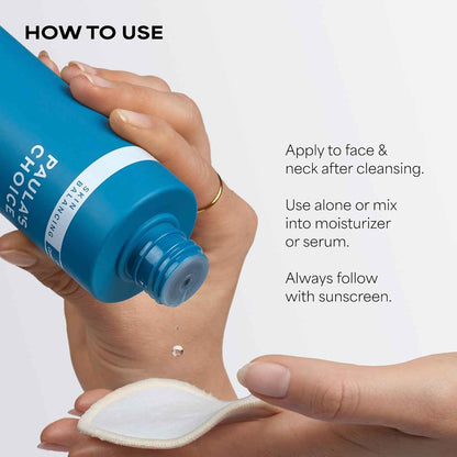 Paula's Choice SKIN BALANCING Pore-Reducing Face Toner with Niacinamide, for Oily Skin & Combination, Minimizes Large Pores, Controls Oil & Shine, Hydrates & Replenishes, Fragrance-Free