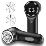 Fabric Shaver, Electric Lint Remover, Rechargeable Lint Shaver, Household Essentials for Clothes, Upholstery, Furniture, Sweater Defuzzer to Remove Pilling, Battery Operated