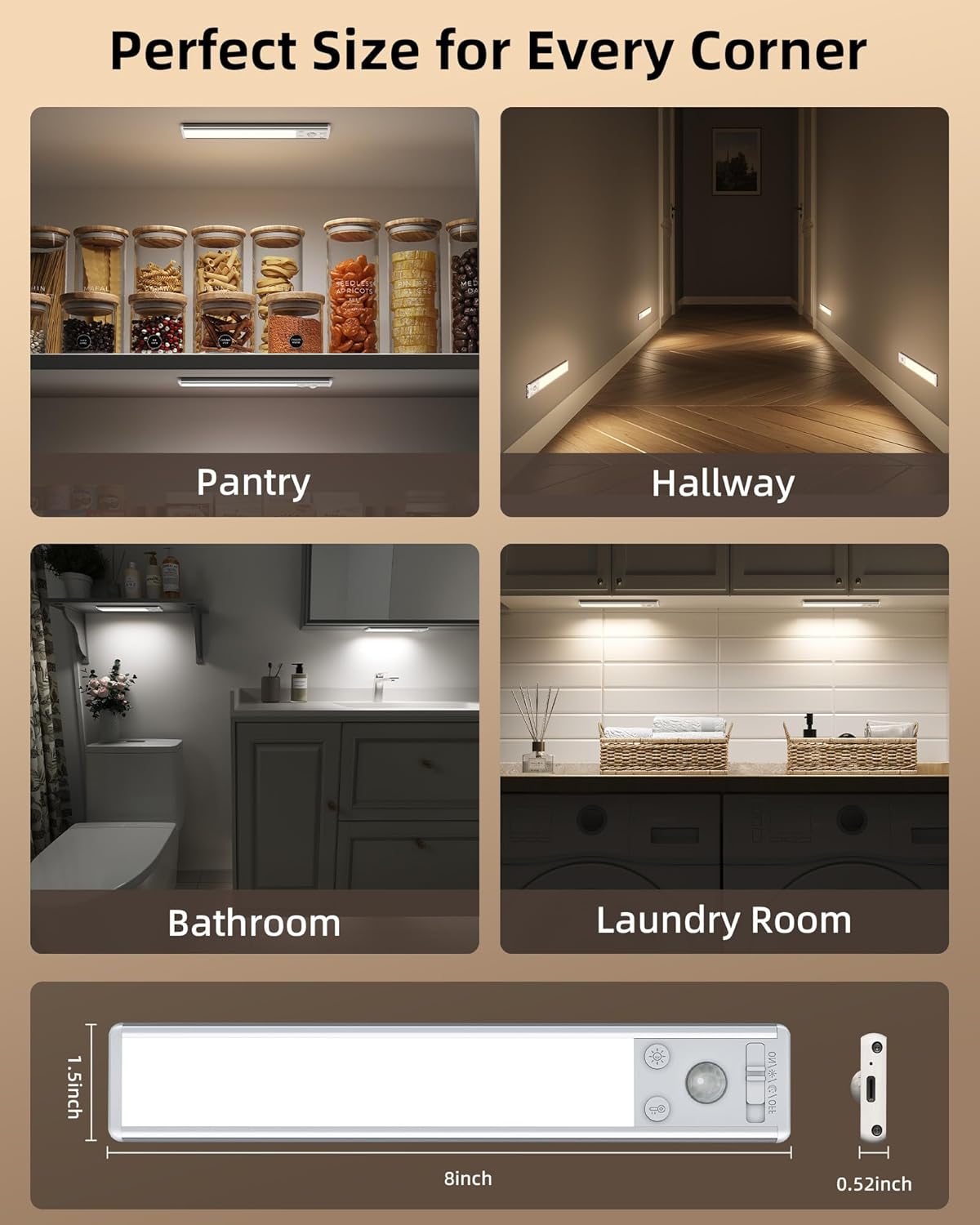EZVALO_Under_Cabinet_Lighting,_2400mAh_Rechargeable_Motion_Sensor_Light_Indoor,_3_Color_Temps,_5-Level_Dimmable_Magnetic_Wireless_Closet_Lights_for_Kitchen,_Pantry,_Stairs_(2_Pack)