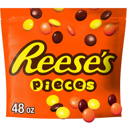 REESE'S_PIECES_Peanut_Butter_in_a_Crunchy_Shell,_Candy_Bulk_Bag,_48_oz