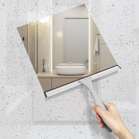 AmazerBath_Squeegee_for_Shower_Glass_Door,_All-Purpose_Squeegee_with_Hook_for_Shower_Doors,_Windows,_Mirrors,_Tiles_and_Car_Glass,_10_Inches