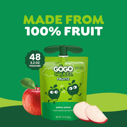 GoGo_squeeZ_No_Sugar_Added_Applesauce_and_Fruit_Puree,_Apple_Apple,_3.2_oz_Pouches_(Pack_of_48),_Fruit_Snacks_for_Kids,_Gluten_Free,_Nut_Free,_Recloseable_Cap,_BPA_Free