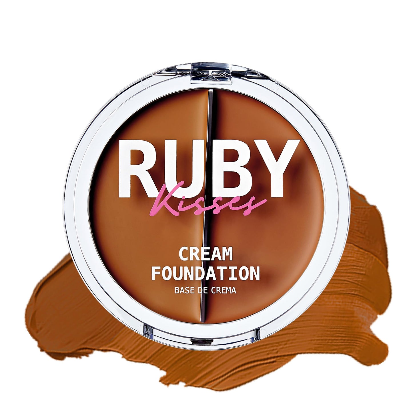 Ruby Kisses 3D Face Creator Cream Foundation &amp;amp; Concealer, 12 Hours Long Lasting, Medium to Full Coverage, Non-Greasy, Ideal for Makeup &amp;amp; Contour Palette (Level 10)