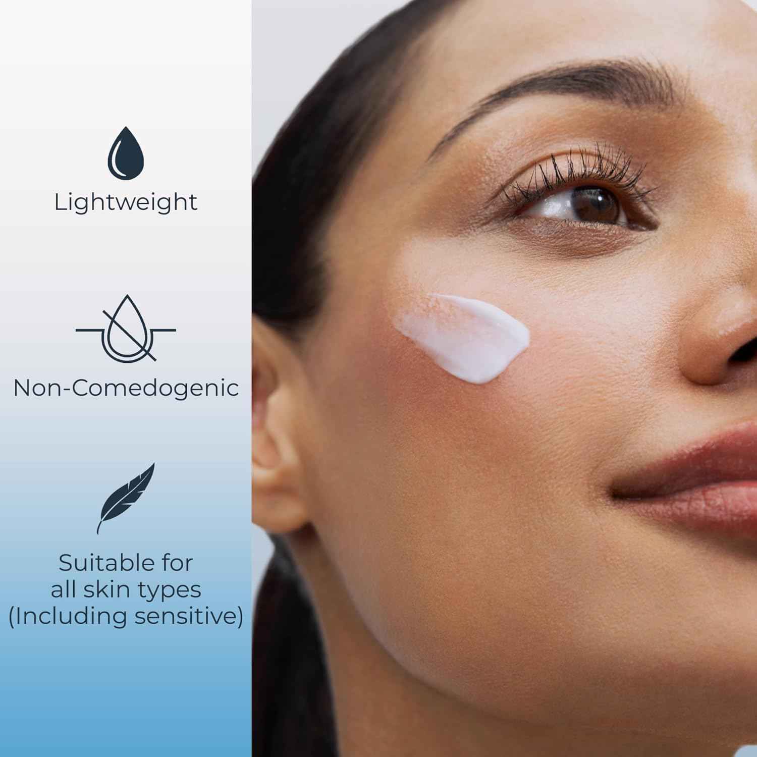 Eucerin Face Immersive Hydration Night Cream with Hyaluronic Acid and Provitamin B5, Ultra-Lightweight Face Moisturizer Smooths Fines Lines and Wrinkles