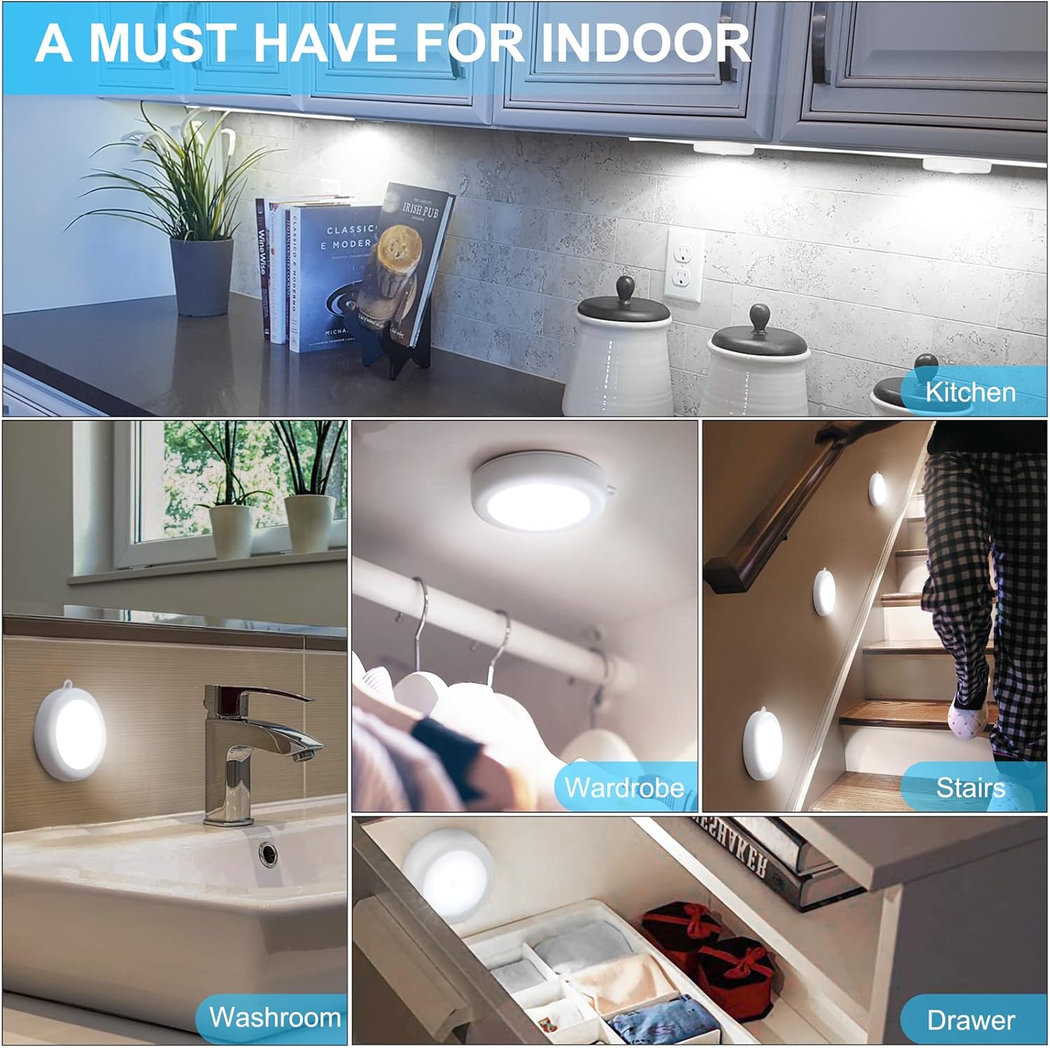 Mlambert_4_Pack_Motion_Sensor_LED_Night_Light,_Cordless_Battery-Powered_Stick-on_Magnet_Closet_Lights,_Safe_Lights_for_Stairs,_Cabinet