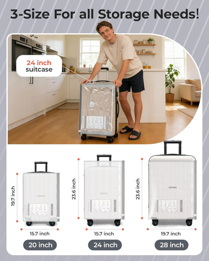 BAGSMART_Vacuum_Bags_for_Travel_with_Rechargeable_Air_Pump,_Portable_Space_Saver_Bags_for_Travel_&_Home,_Vacuum_Compression_Seal_Bag_for_Clothing,_18_Pack_Gray_with_Shoe,_Laundry_&_Toiletry_Bags