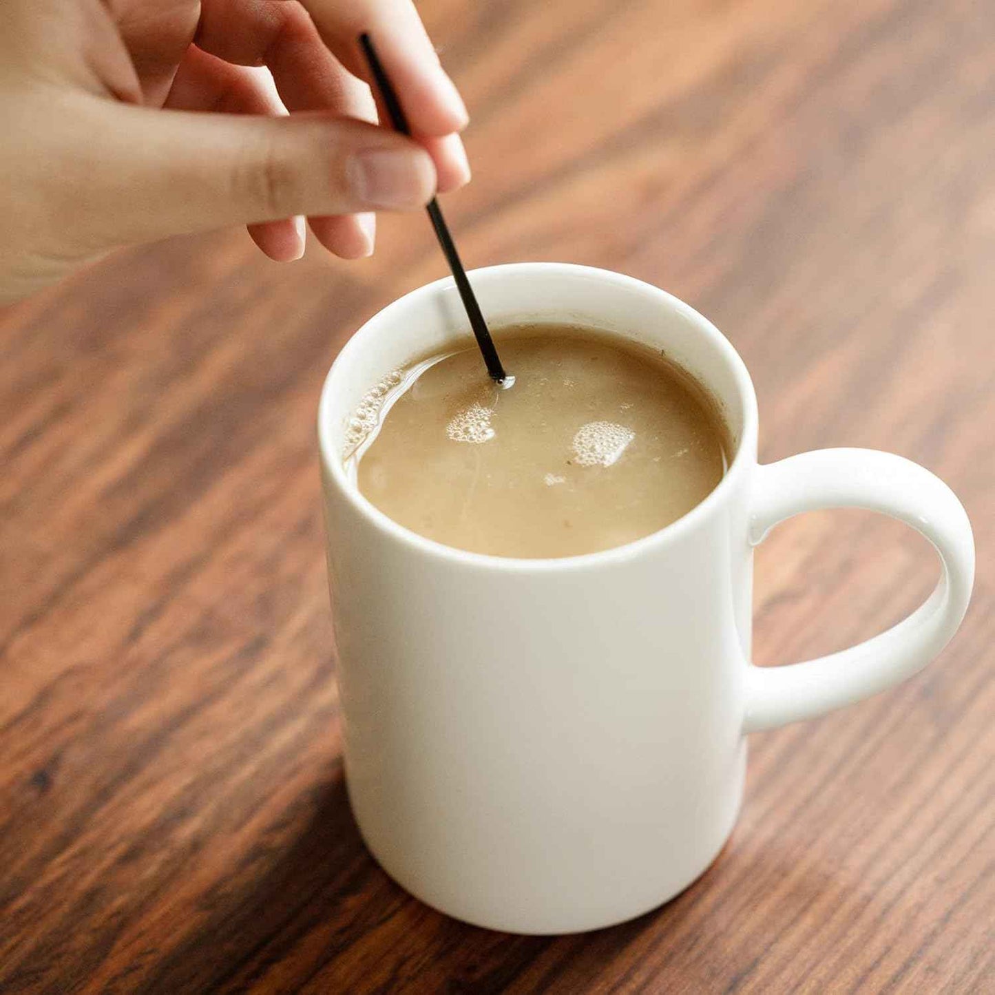 Chef Craft 5 Inch Coffee Stirrer Straws-Set of 150, black