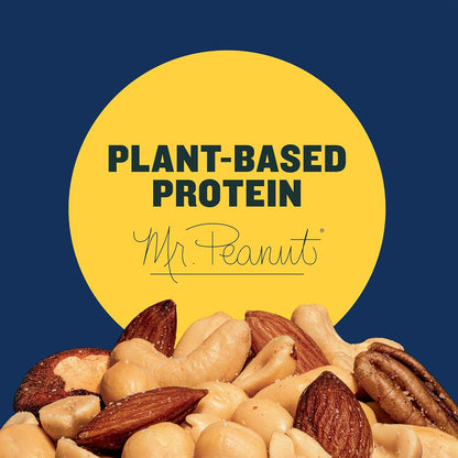 PLANTERS_Lightly_Salted_Mix_Nuts,_Party_Snacks,_Plant-Based_Protein,_15_Oz_Canister