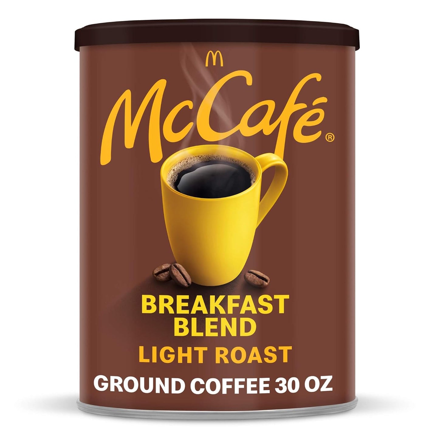McCafe_Breakfast_Blend,_Light_Roast_Ground_Coffee,_30_oz_Canister