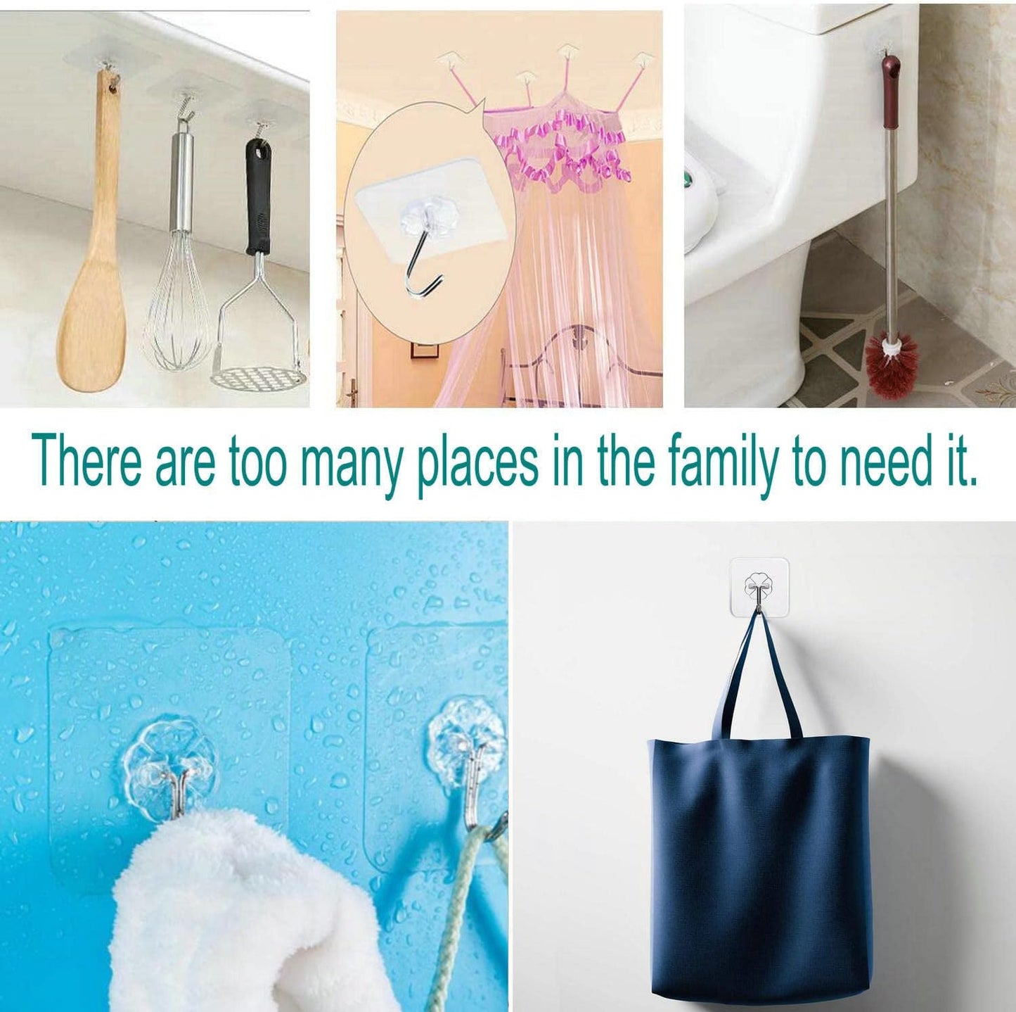 24_Pack_Self_Adhesive_Hooks_Heavy_Duty_-_33lb_Max,_Transparent,_Waterproof,_Sticky_Wall_Hooks_for_Keys,_Bathroom,_Shower,_Outdoor,_Kitchen,_Door,_Home_Improvement,_Utility_Hooks