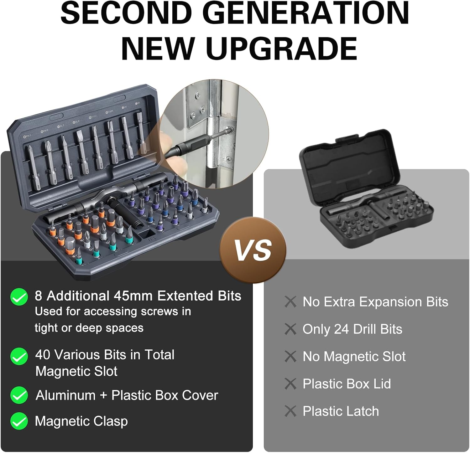 42_in_1_Magnetic_Screwdriver_Set,_DIY_Ratchet_Screwdriver_Set,_Multi_Bit_Magnetic_Drive_Set_with_Detachable_Ratchet_Handle,_Portable_Compact_Repair_Tool_Kit_for_Furniture_Computer_Bicycle_Gray