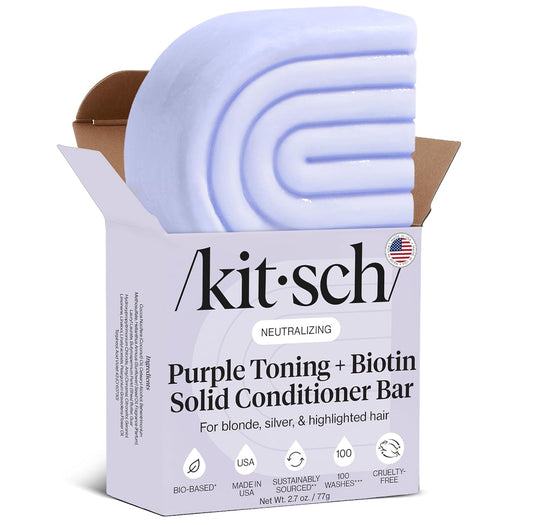 Kitsch_Toning_Purple_Conditioner_For_Blondes_&_Color_Treated_Hair_-_Conditioner_Bar_For_Women_&_Men_-_With_Biotin_for_Strengthening_&_Neutralizing_Brassy_Tones_-_Vegan,_Silicone_&_Sulfate_Free_-_2.7oz