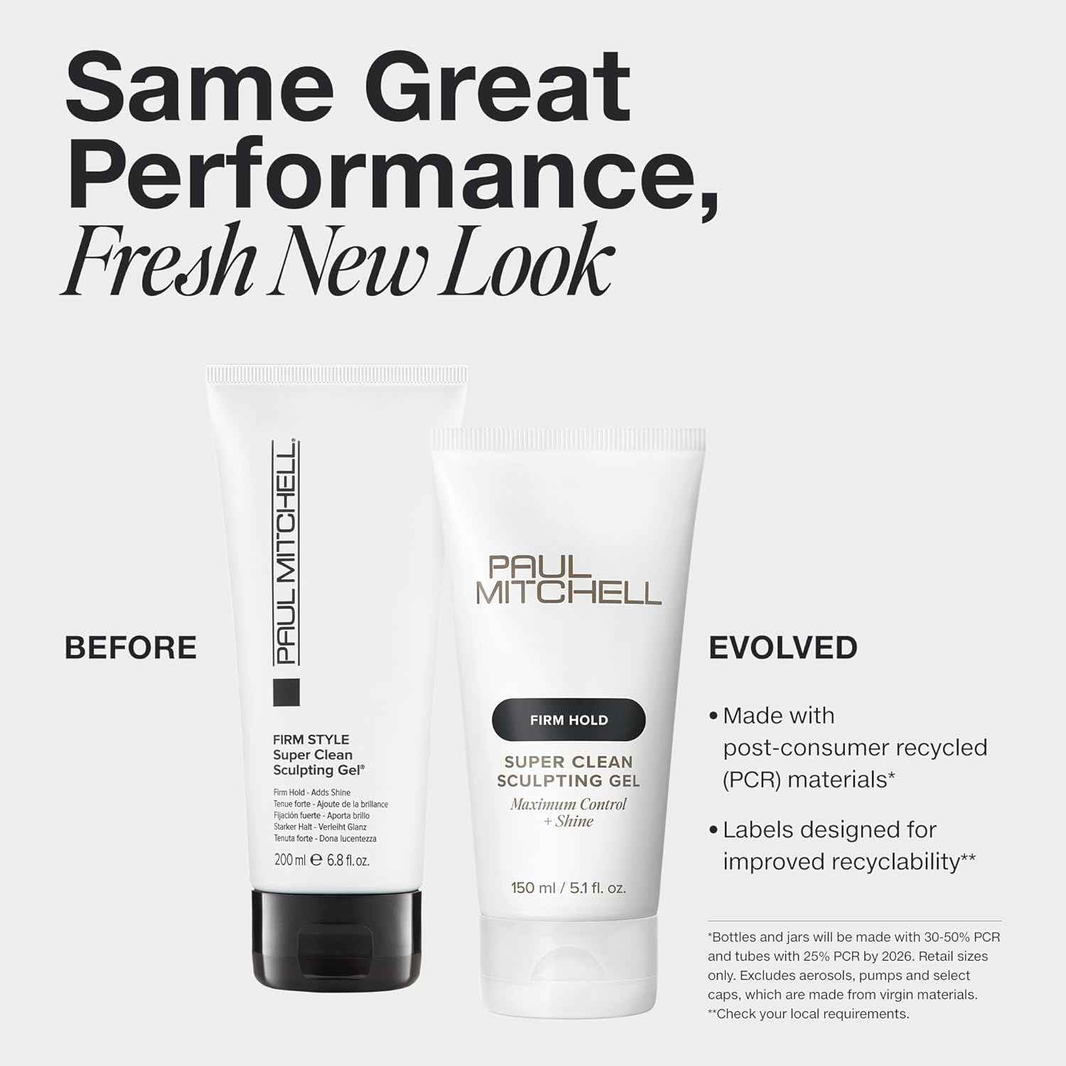 Paul Mitchell Super Clean Sculpting Gel, Firm Hold, High Shine Finish Hair Gel, For All Hair Types