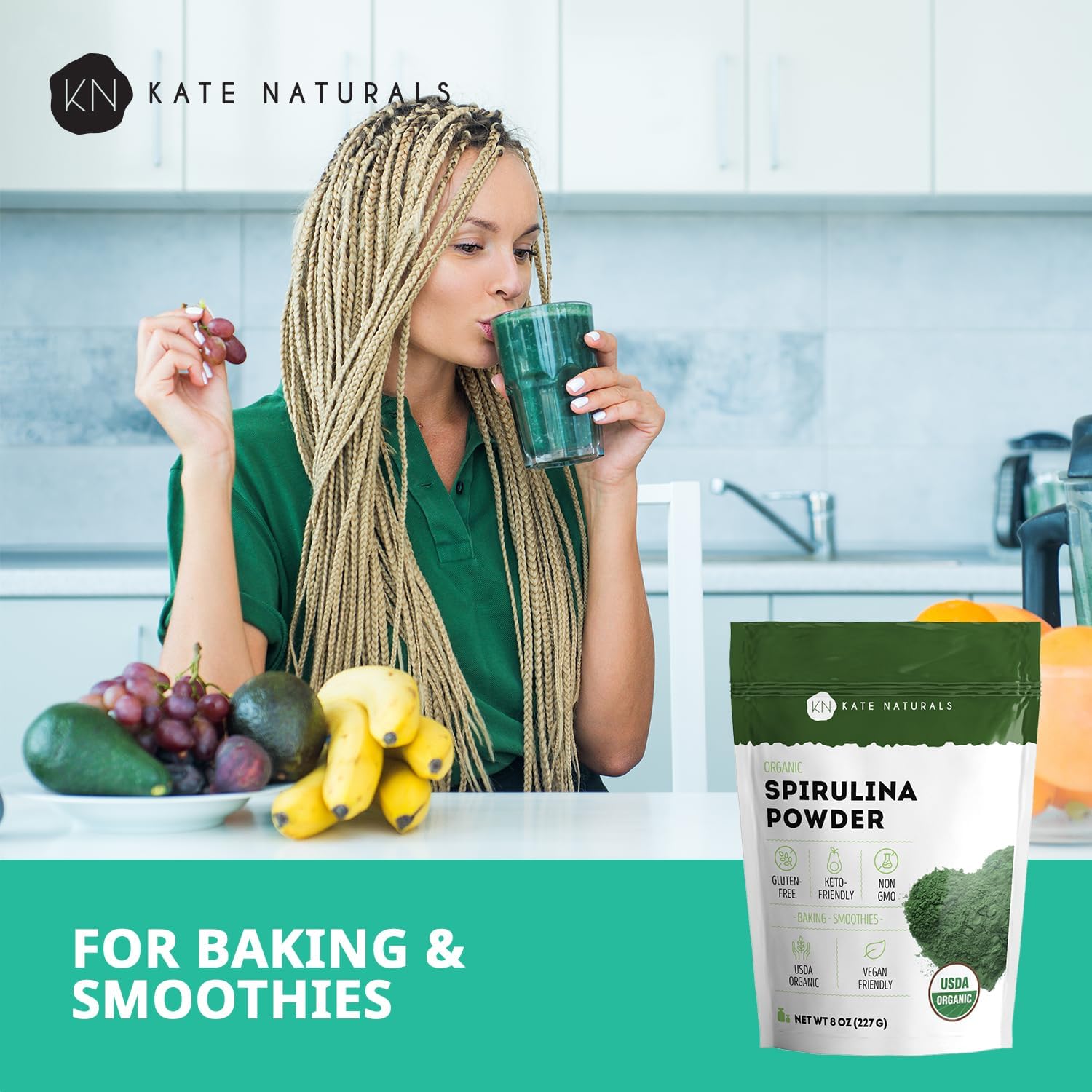 Kate_Naturals_Organic_Spirulina_Powder_for_Immune_Support_and_Antioxidants._Nutrient_Dense_Superfood_Supplement_(8_oz,_USDA_Certified,_Non-GMO,_Gluten-_Free)