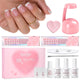 6-S Square-French Nails Kit