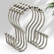 Nickel - Double Shower Hooks