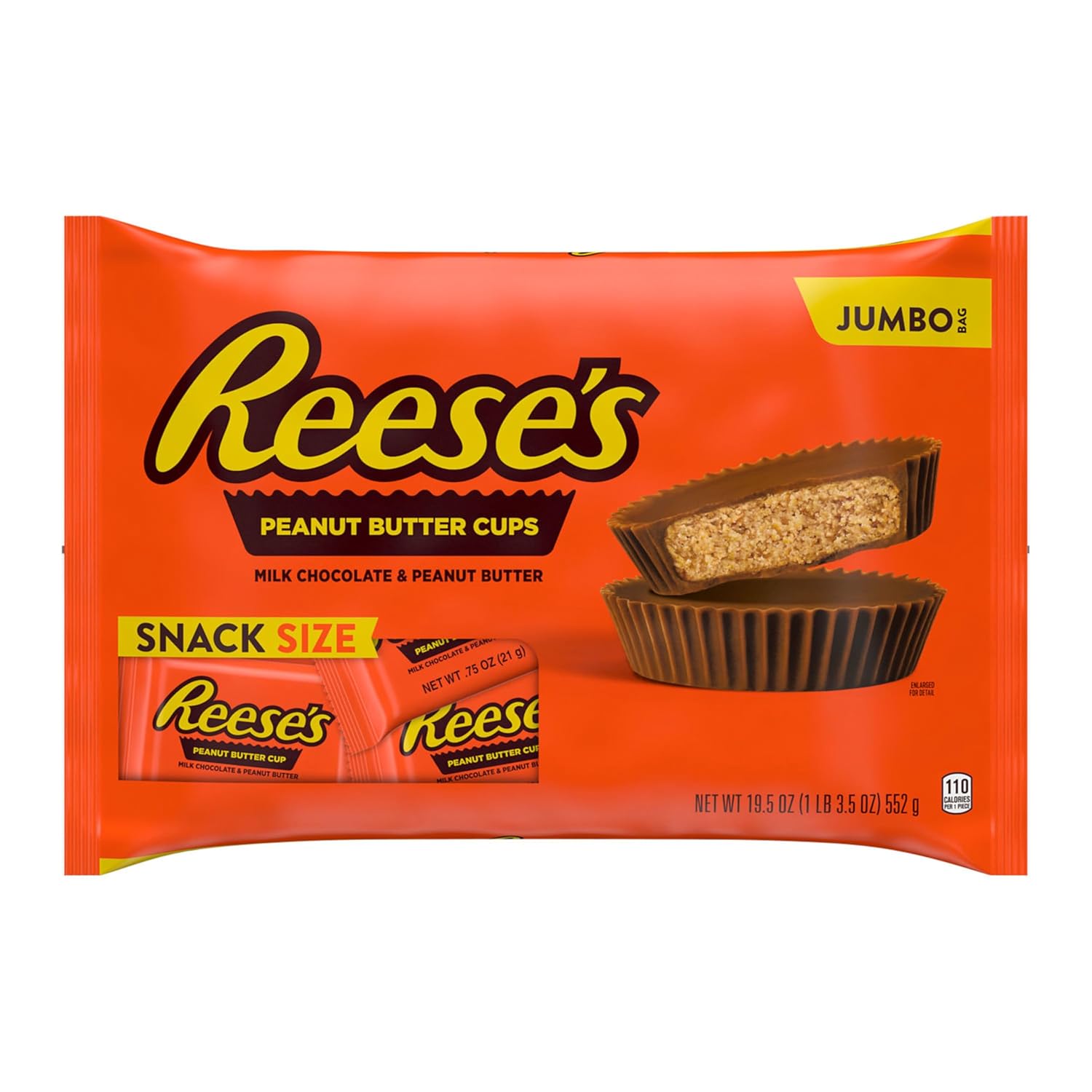 REESE'S_Milk_Chocolate_Snack_Size_Peanut_Butter_Cups,_Candy_Jumbo_Bag,_19.5_oz