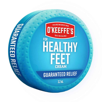 O'Keeffe's for Healthy Feet Foot Cream - Guaranteed Relief for Extremely Cracked, Dry Feet, Repairing Skincare, Instantly Boosts and Retains Moisture Levels